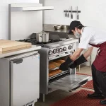 Cocina con Horno y Plancha de 4 Quemadores S36-G12-L de 36" - Image 2