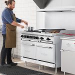 Cocina con Horno y Plancha de 6 Quemadores E60-G24-L de 60" - Image 2