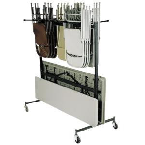 Plataforma rodante plegable