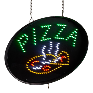 Letrero LED de Pizza