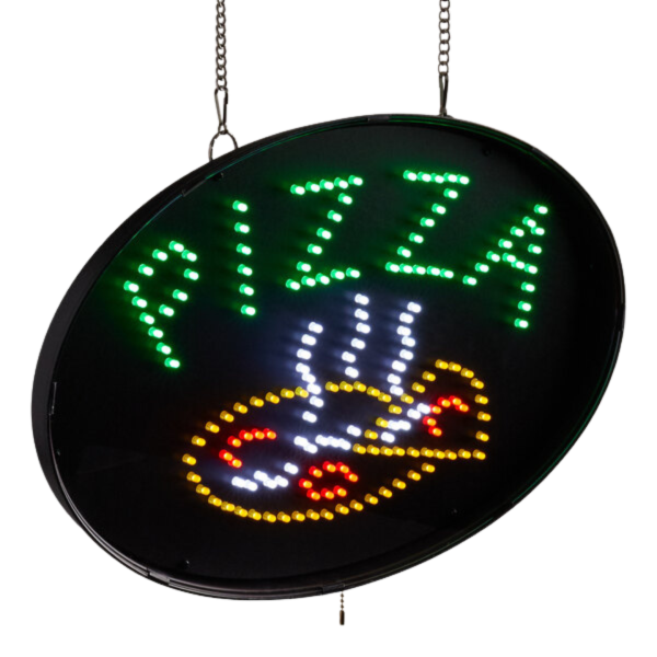 Letrero LED de Pizza