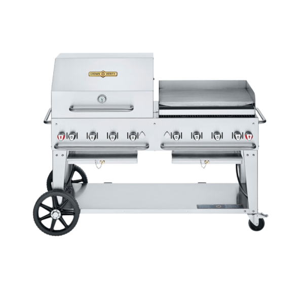 Parrilla Móvil Crown Verity CV-MCB-60RGP-LP