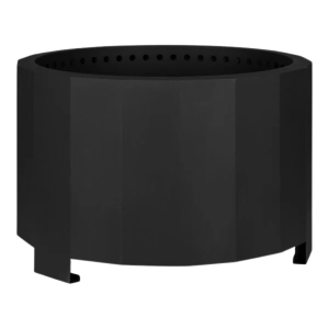 Flash Furniture Titus 27" Fogata portátil sin humo de acero negro