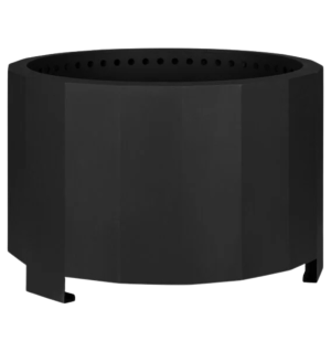 Flash Furniture Titus 27" Fogata portátil sin humo de acero negro