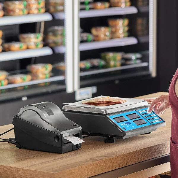 Balanza Digital Cáculo Precio AvaTek PCS40K con Impresora - Image 3