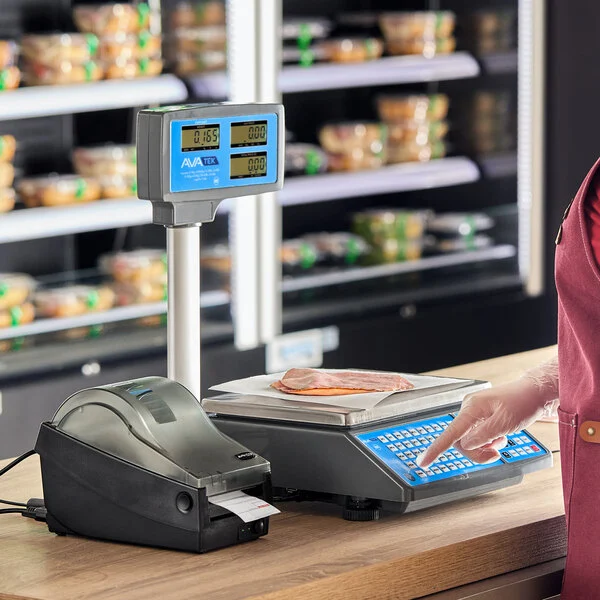 Balanza Digital Cáculo Precio AvaTek PCS60TK con Torre y 60 lb - Image 3