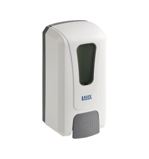 Dispensador Manual de Jabón y Desinfectante Líquido Lavex