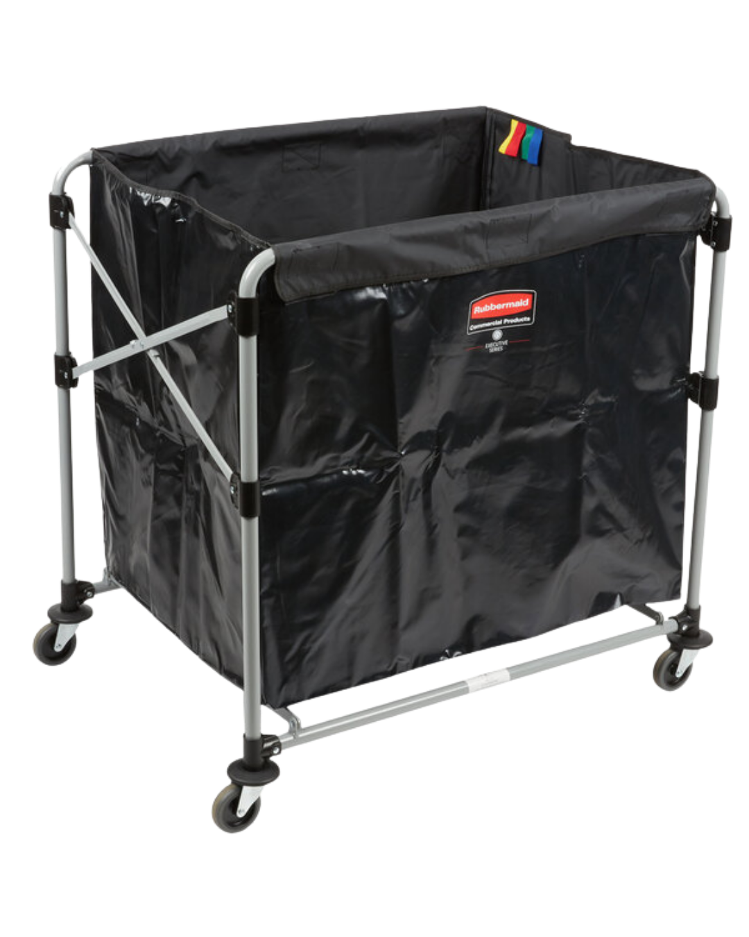 Carro de Lavandería Plegable en X Rubbermaid® 1881750 (8 Bushels)
