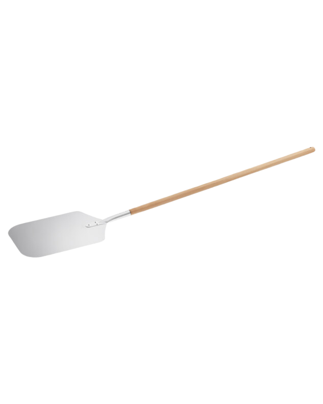 Choice 12" x 15" Aluminum Pizza Peel with 38" Wooden Handle