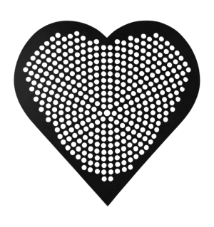 Disco para Pizza en Forma de Corazón de 12" LloydPans